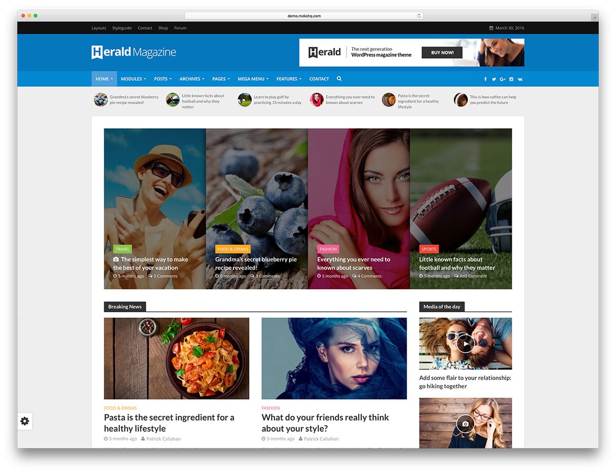 giao diện WordPress