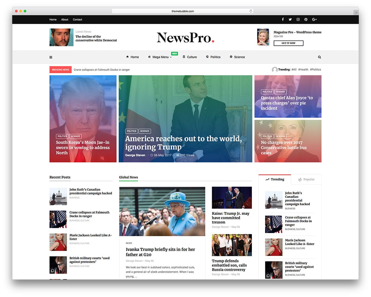 giao diện WordPress