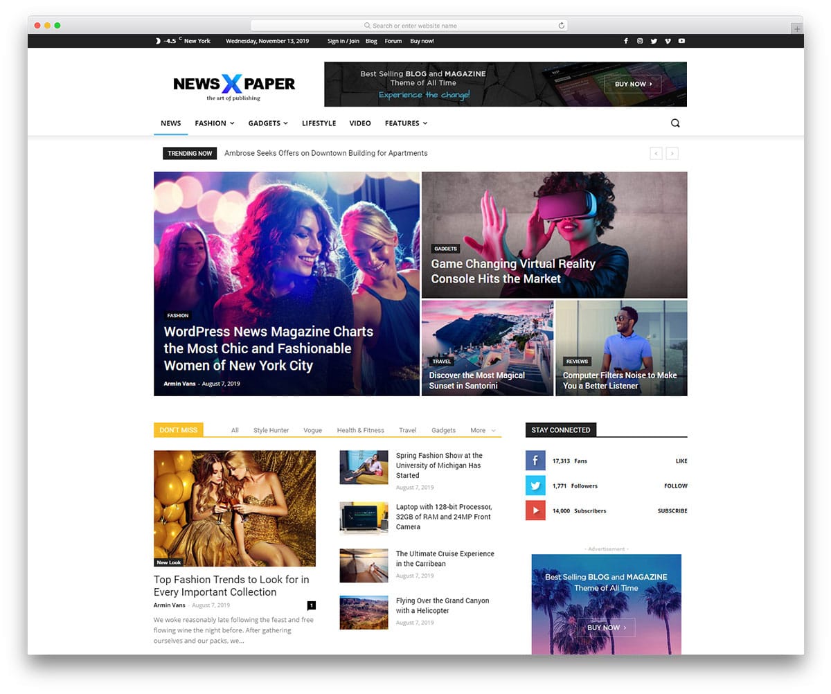 giao diện WordPress